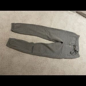 Grey essentials sweatpants. Size XS